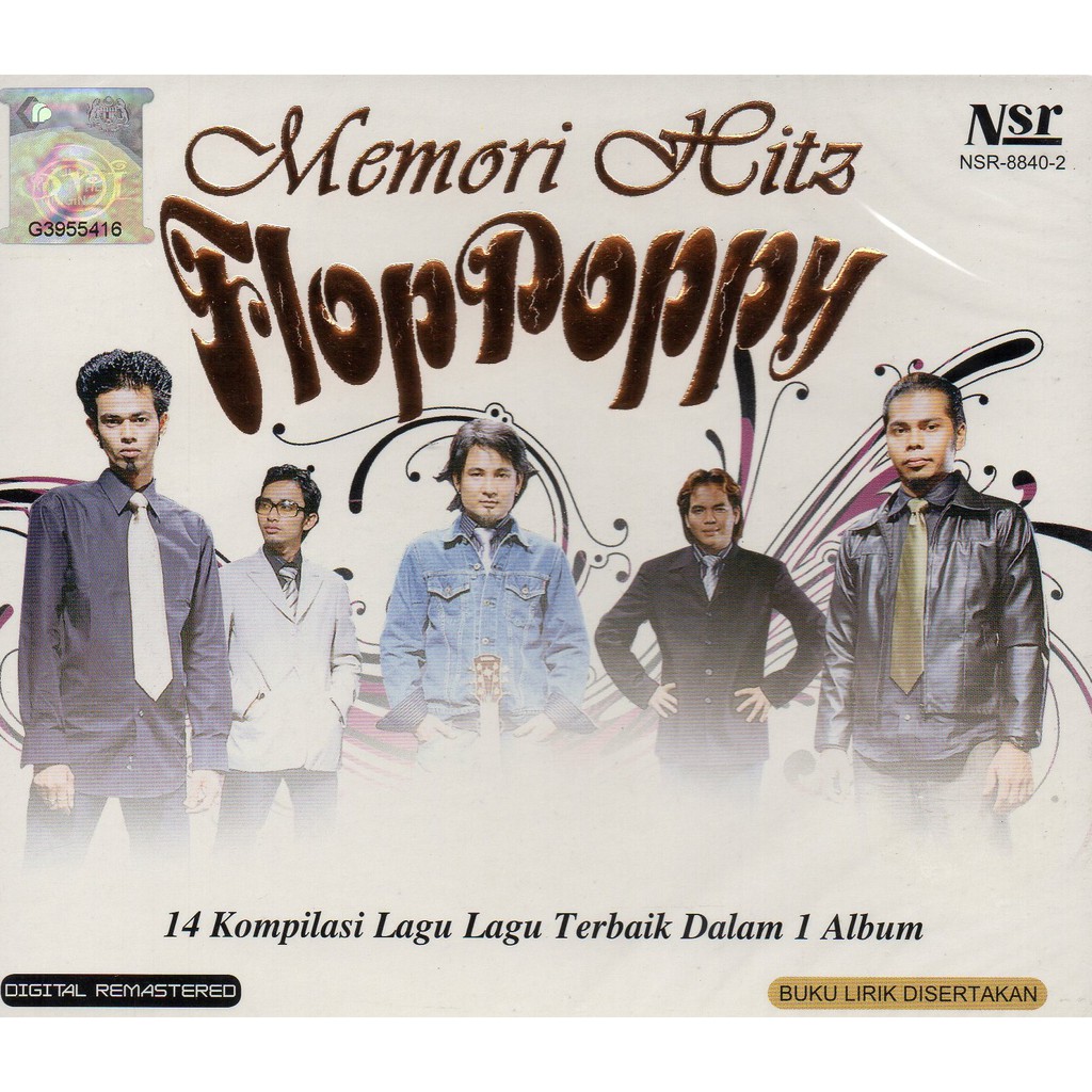 Flop Poppy Memori Hits Cd 14 Kompilasi Lagu Lagu Terbaik Dalam 1 Album Shopee Malaysia
