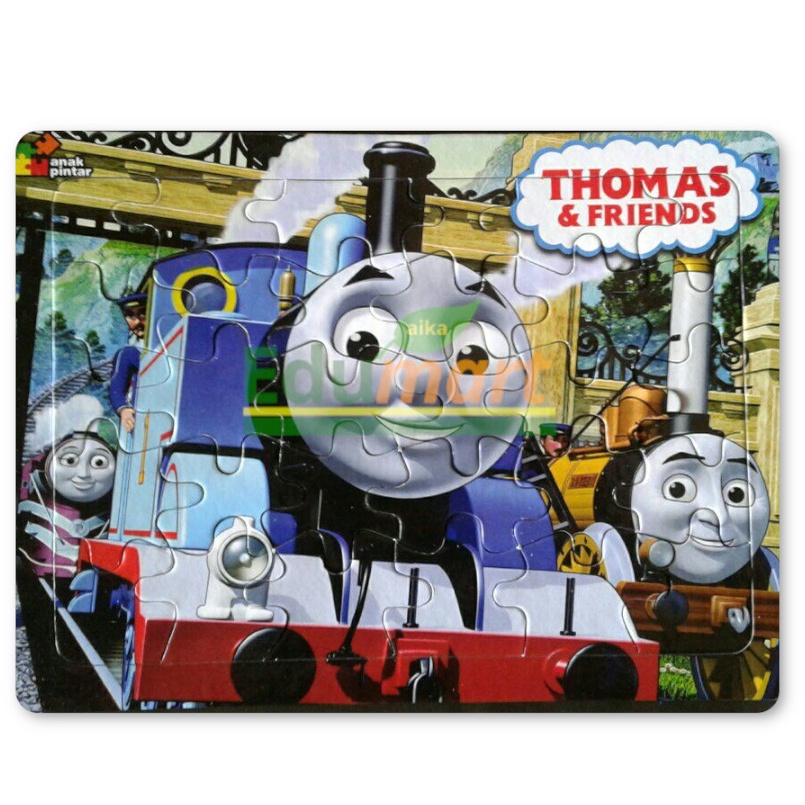 Educational Puzzle 24 cm Cute Character Thomas Train And Friends  Educational Paper Cardboard Kids Edutoys | Shopee Malaysia