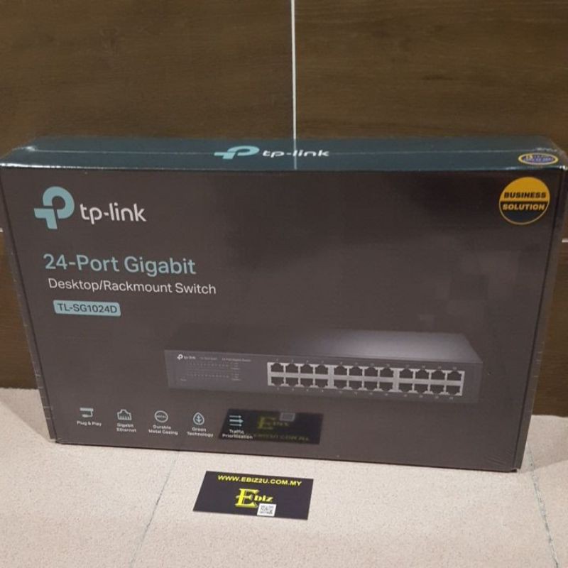 Switch TP-Link TL-SG1024D 24 Ports Gigabit - 1 Gbps - Ouvert Jamais Servi