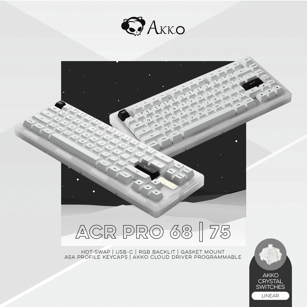  Akko [ACR Pro 68/ACR Pro 75] PreAssemble HotSwappable RGB