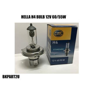 HELLA HALOGEN BULB H4 12V 60/55W HIGH QUALITY PROTON SAGA WIRA PERODUA ...