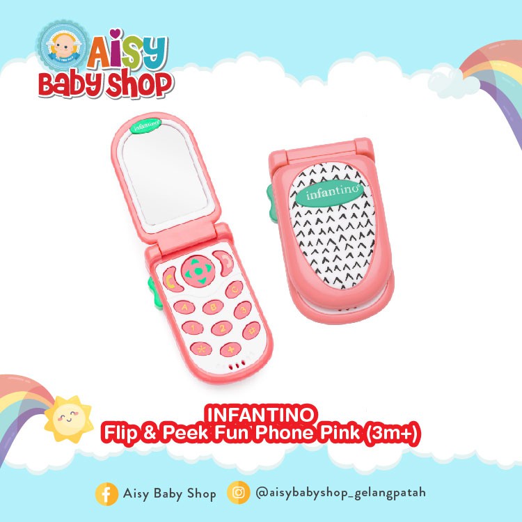 infantino flip & peek fun phone