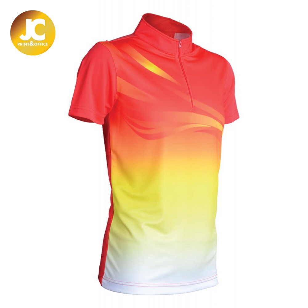 red and yellow jersey