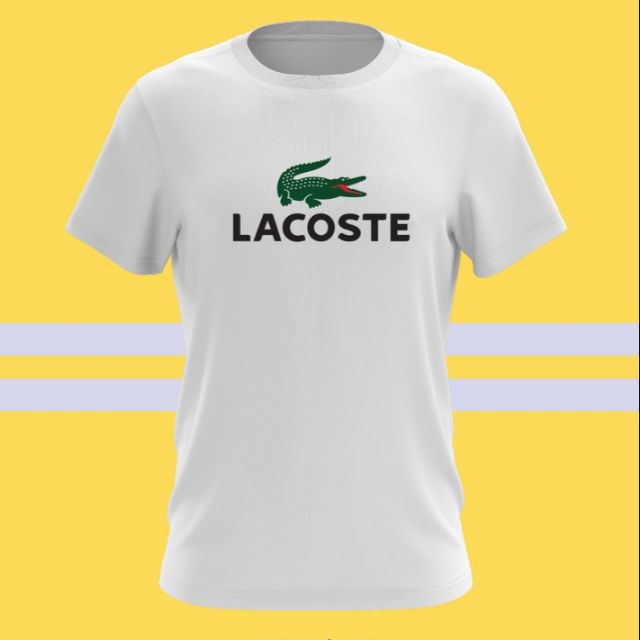 BAJU LACOSTE CROCODILE TSHIRT / UNISEX 