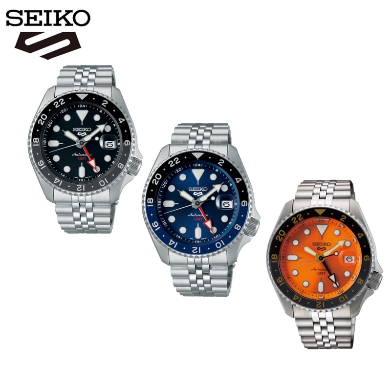 SEIKO 5 💯(Ori) 5 Sports SSK001K1 / SSK003K1 / SSK005K1 / GMT Date  Magnifier Automatic Men's Watch ssk001 ssk003 ssk005 | Shopee Malaysia