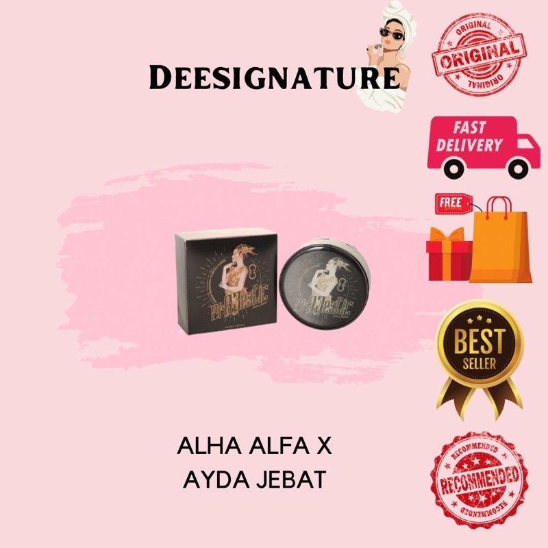 ALHA ALFA X AYDA JEBAT COMPACT POWDER & CUSHION FOUNDATION