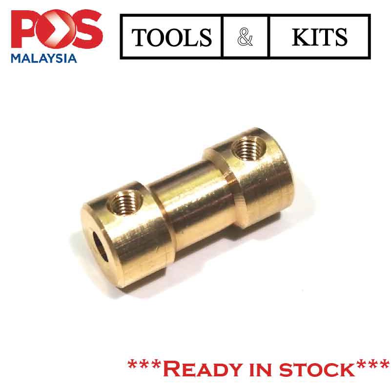 RC Motor Shaft Coupling Connector Adapter Joint 4/5/6mm [Penyambung