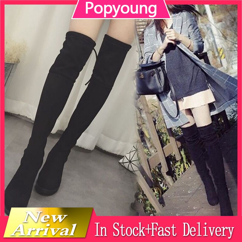Raya 2023 Knee high boots Winter boots 2022 women's new flat shoes high