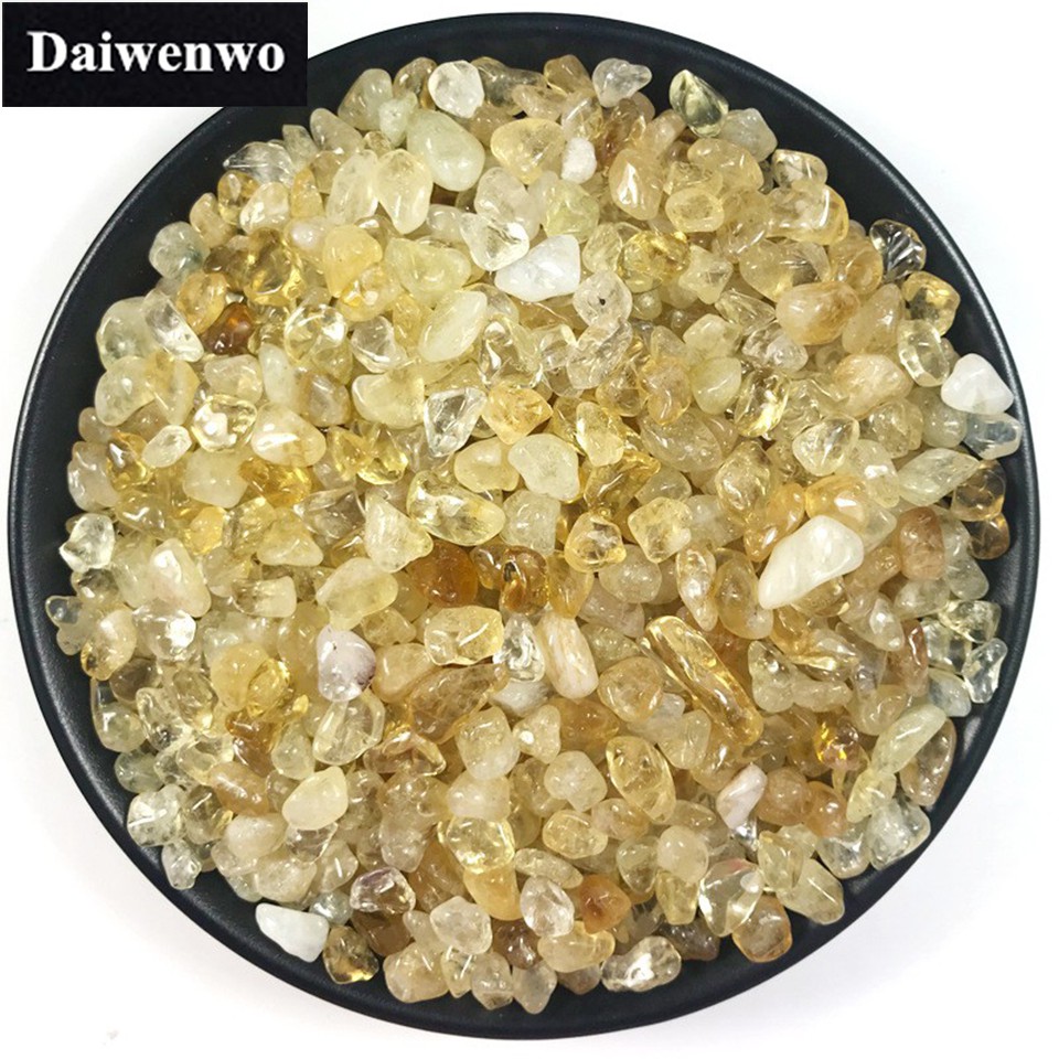 100g Pack Yellow Crystal Degaussing Natural Stone Gravel Fish Tank Rock Planting Shopee Malaysia