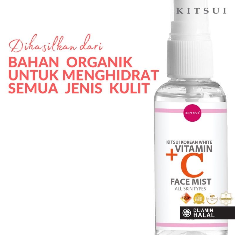 Kitsui Face Mist Vitamin C+ Kitsui Vitamin C