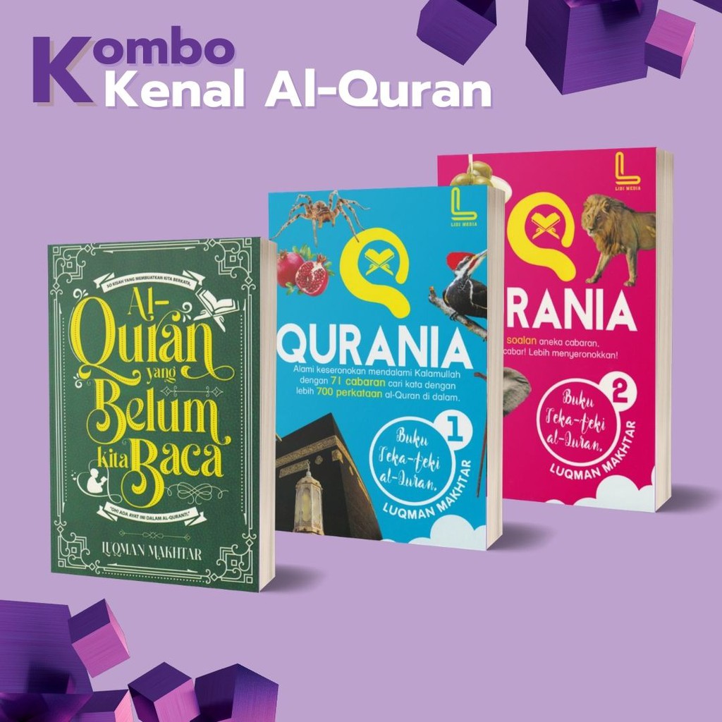 KOMBO KENAL AL-QURAN | Al-Quran yang Belum Kita Baca / Qurania 1 & 2 | Mengenal Al-Quran Melalui Cerita dan Aktiviti