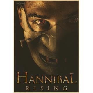 Hannibal poster Kraft decorative painting Max Michelsen Hugh dancy horror  thriller Halloween painting retro poster | Shopee Malaysia