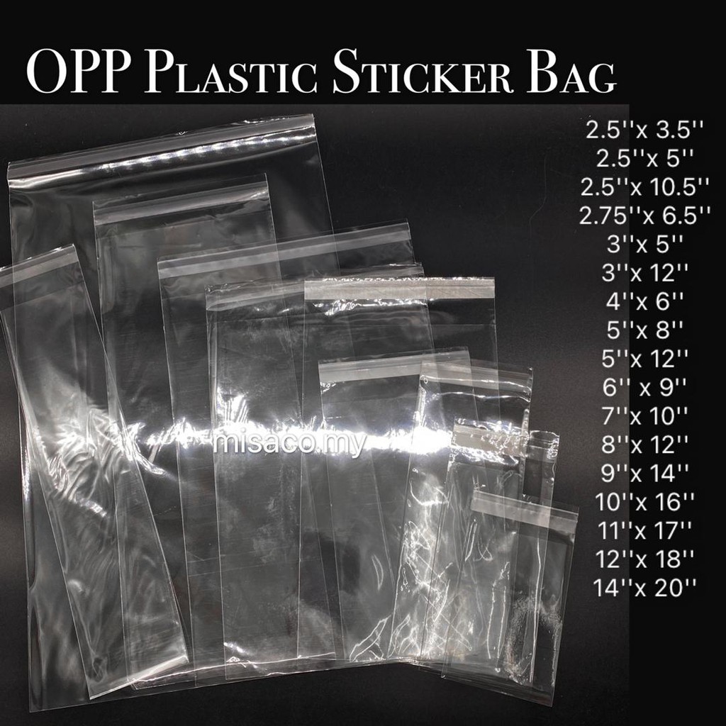 sticker plastic packaging