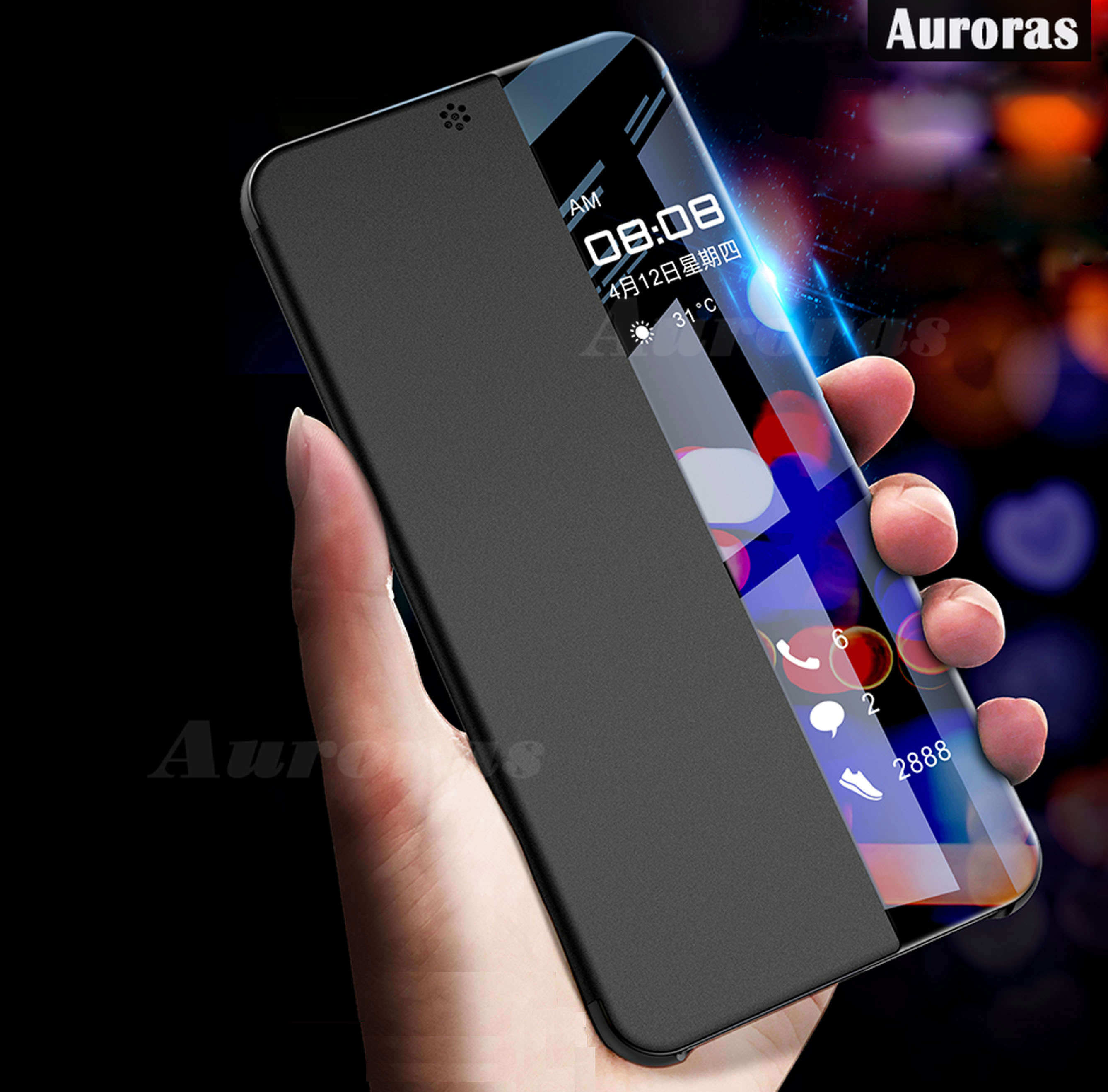 Auroras Flip Case for Xiaomi 10T Pro Mi 11 Lite Smart ...