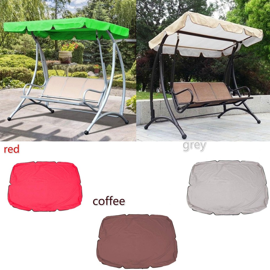 Xiebfashion Outdoor Seat Shade Cover Patio Swing Canopy Seat Top