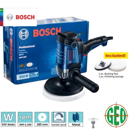 Bosch Gpo 950 Vertical Polisher Buffering Machine C W Sticking