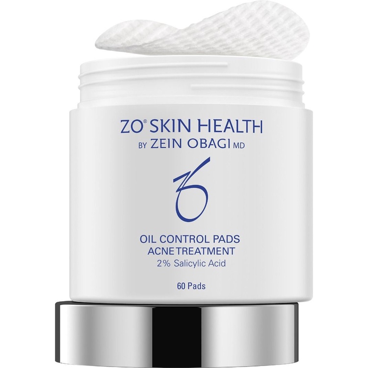 Oil CONTROL PADS ACNE TREATMENT Zo SKin Health Exfoliating Cream