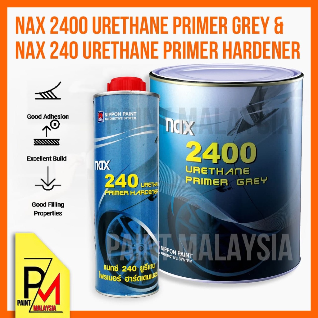 NIPPON Nax 2400 Urethane Primer Grey Premium 2K Primer Surfacer