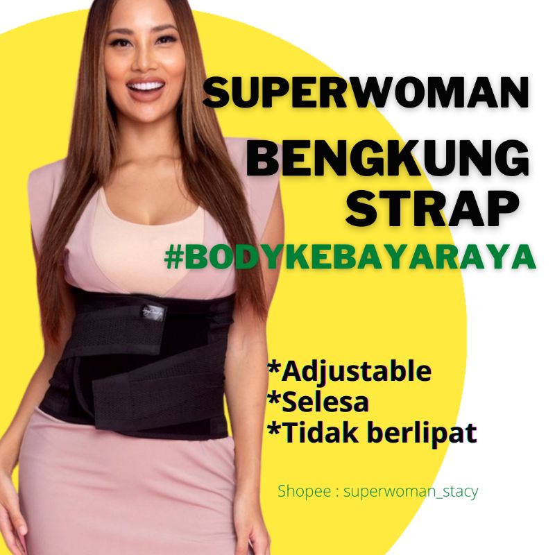 Superwoman Sexycurve Bengkung Strap Moden - Waist Trainer Berpantang ...