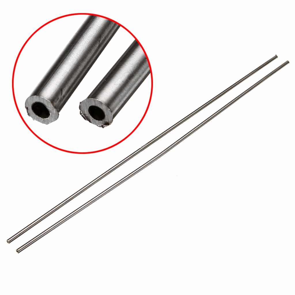 Length 250mm Metal ToolOD 304 Stainless Steel Capillary Tube OD 4mm x 3mm ID
