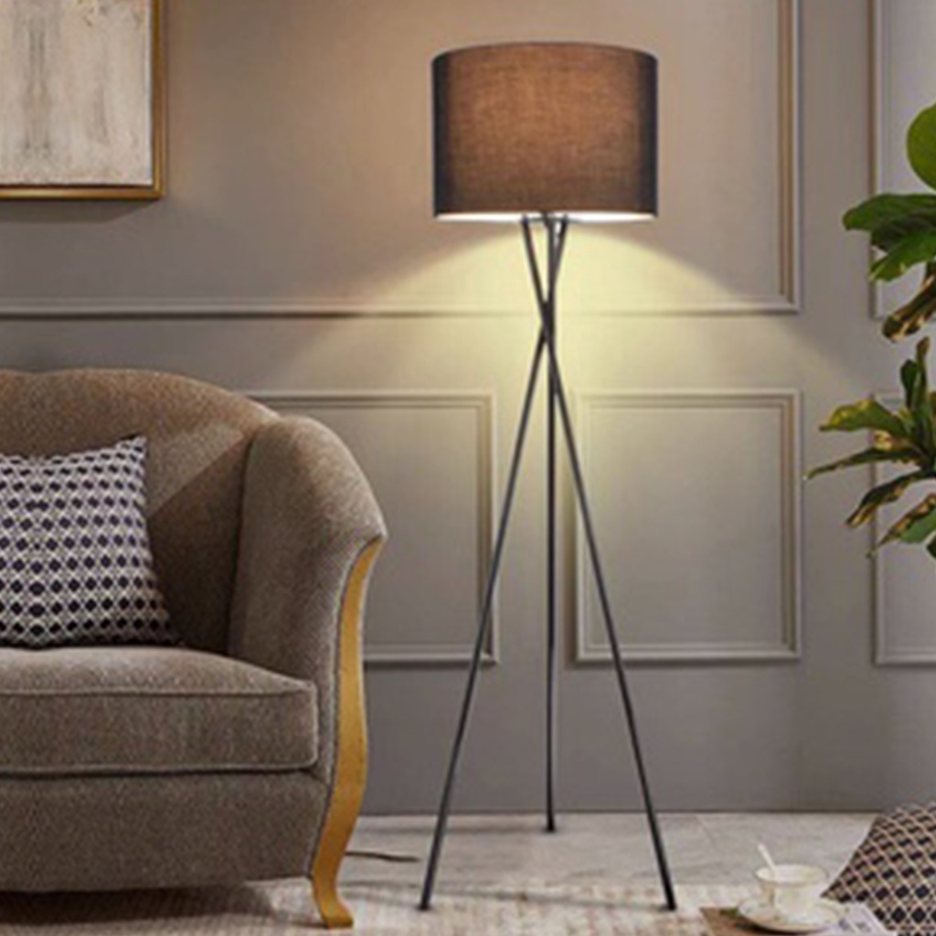 Modern Nordic Tripod Stand Floor Lamp Standing Lamp Bedside Lamp Lampu