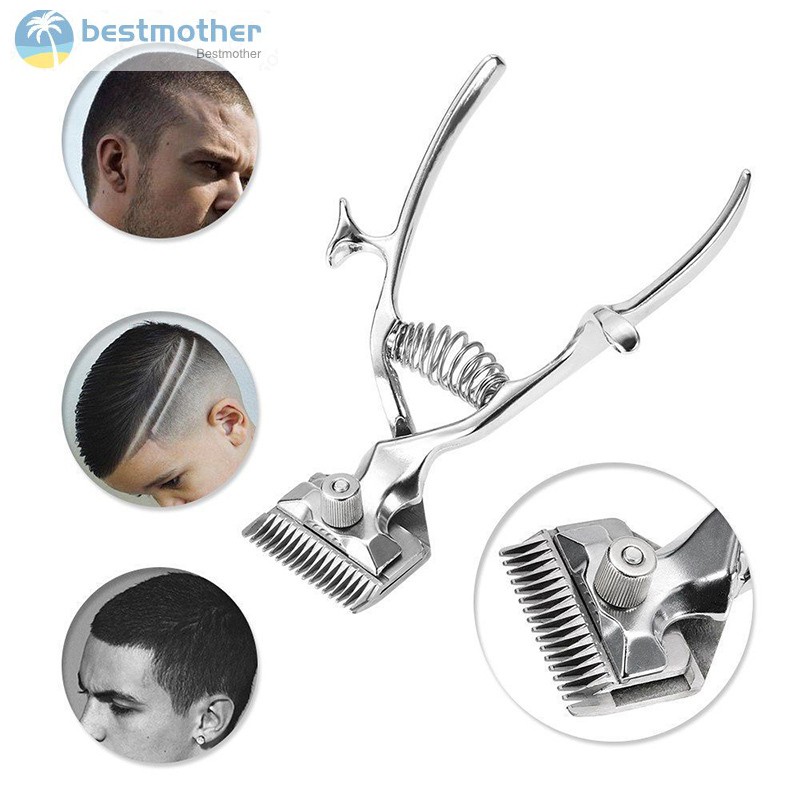 Manual Hair Clipper Low Noise Stainless Steel Cutter Head Hair Trimmer |  Shopee Malaysia