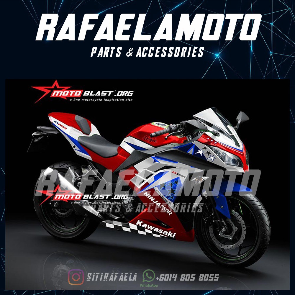 coverset kawasaki ninja 250