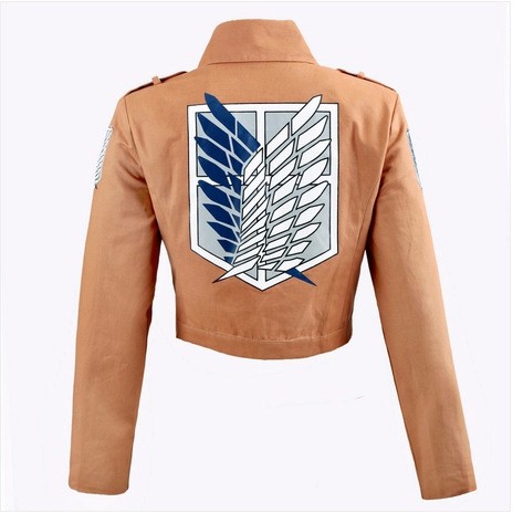 S Xxl Attack On Titan Jacket Shingeki No Kyojin Jacket Legion Cosplay Costume Eren Levi Jacket Coat Any Size High Qua Shopee Malaysia - aot erens shirt no scout cloak roblox