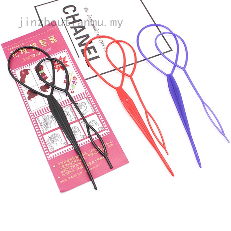 Multi Color Plastic Diy Styling Tools Pull Hair Clips For Women