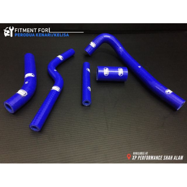Samco Sport Silicone Radiator Hose Kit Bypass 5pcs For 