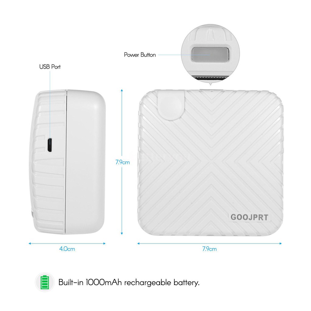 goojprt p6 pocket mini printer