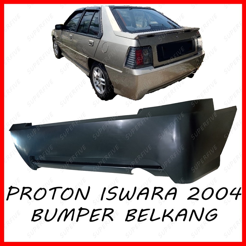 PROTON SAGA ISWARA LMST 2004 2006 REAR BUMPER / BUMPER BELAKANG