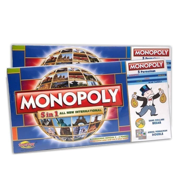 Monopoly 5 In 1 Monopoly Snake Chess Flying Chess Monopoly Chess 