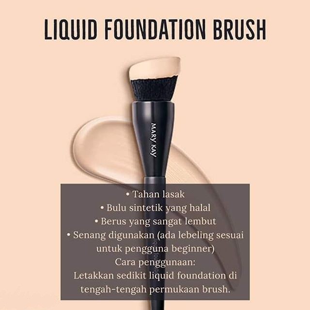 mary kay liquid foundation brush