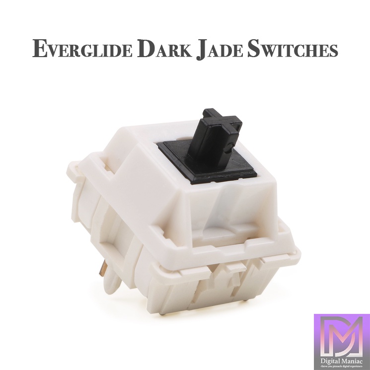 [FREE SHIPPING] Everglide Dark Jade Pro Switches Tactile Switches 5 pin
