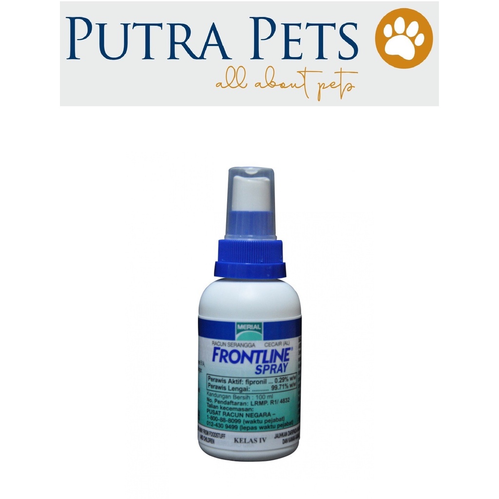 Frontline Spray for Ticks & Fleas (100ml) Shopee Malaysia