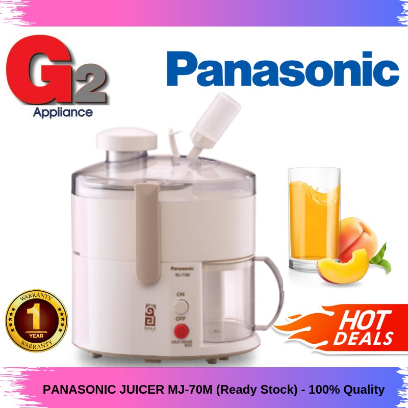 Panasonic Juicer MJ-70M Stainless steel spinner 600ml | Shopee Malaysia