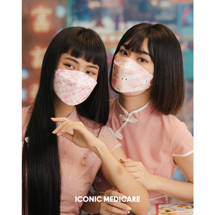 Iconic Medicare 4 Ply KF99/KF94 Medical Face Mask Respirator - CNY Series (10pcs) #5