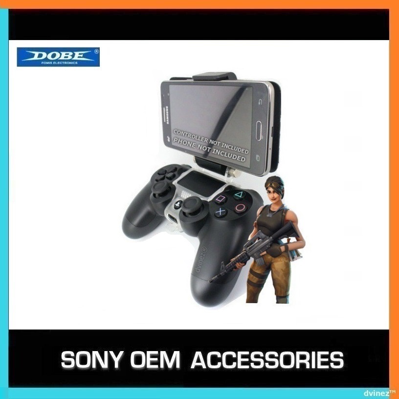 Sony Playstation 4 Dobe Mobile Phone Clamp PS4 DS4 Wireless DualShock