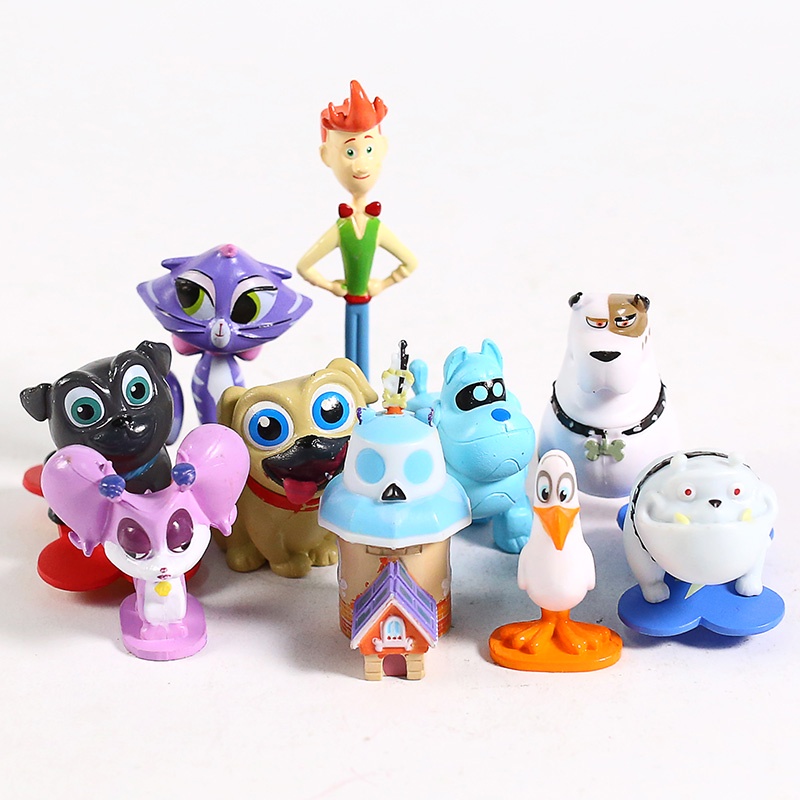 10Pcs/set Puppy Dog Pals Bingo Rolly Action Figure Toys Cake Decoration Pvc  Figures Kids Toys Gifts | Shopee Malaysia