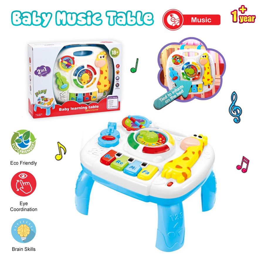 musical learning table for babies