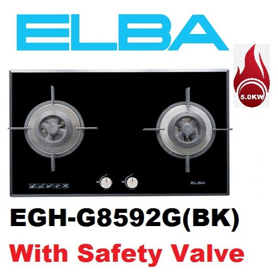 ELBA BuiltIn Glass Hob EGHG8592G(BK) Shopee Malaysia