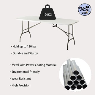 MR OEM 6FT Foldable Banquet Table Event Catering Hall 