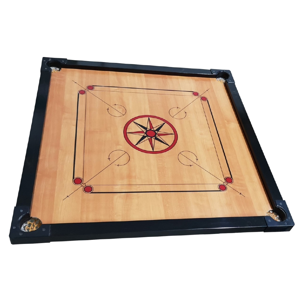 GC210 Carrom Board Set with Carrom Men/Stricker (Size: 83.0 x 83.0 cm) |  Shopee Malaysia