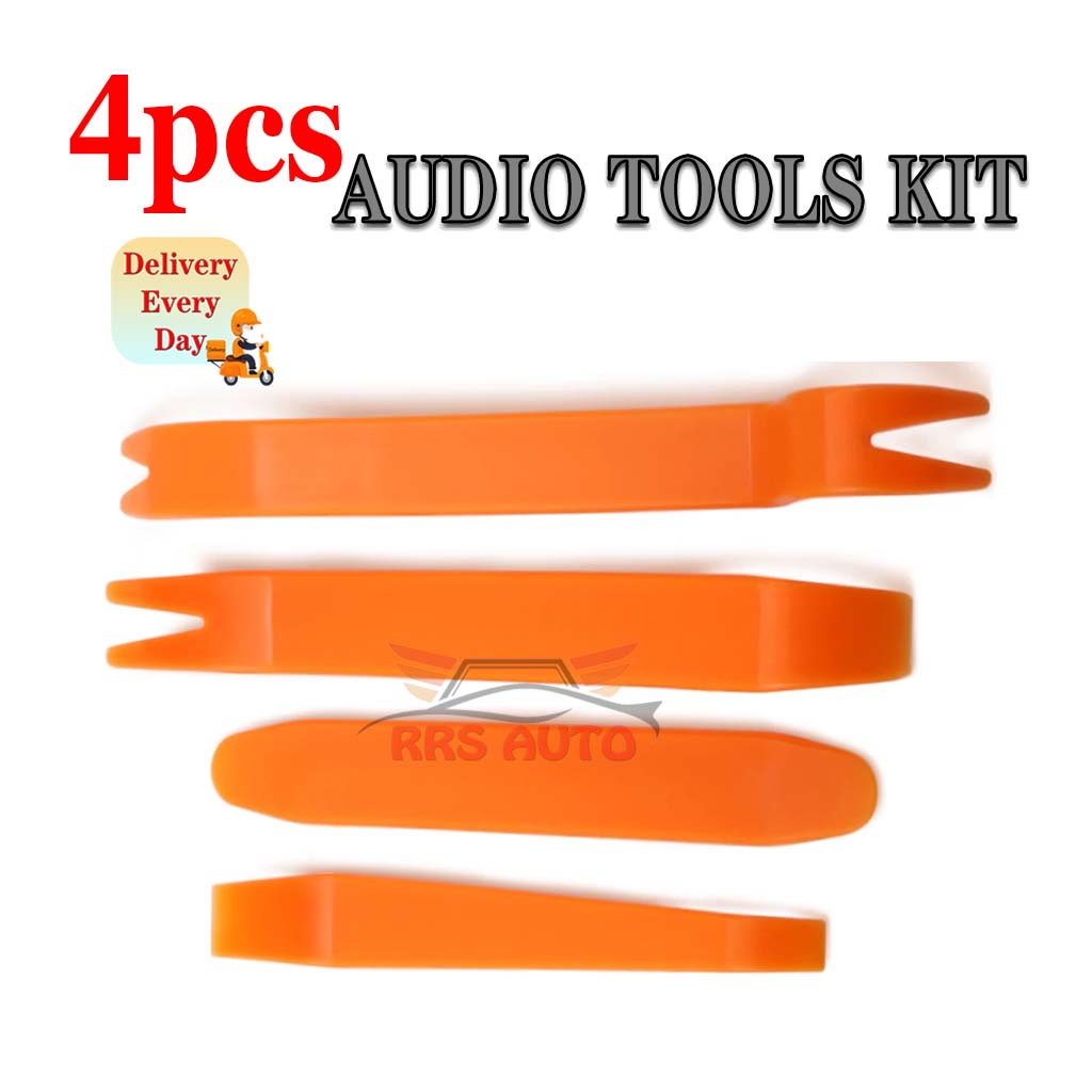 4pcs Auto Car Radio Panel Door Clip Panel Trim Dash Audio Removal Kit