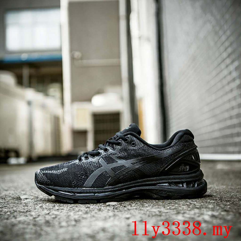 asics gel nimbus 20 all black