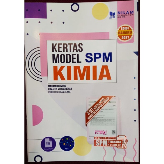 Kertas Model Spm Kimia Edisi 2021 Nilam Publication Shopee Malaysia