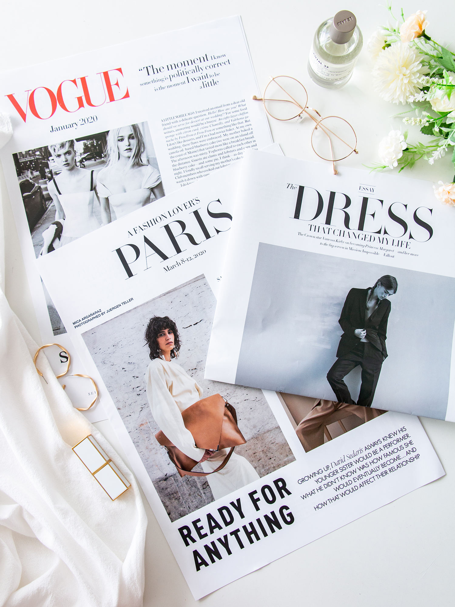 Korea Ins Fashion Vintage Newspaper Photo Props Models Pose Photography Background Decoration Magazine Style Retro Poster Desktop Decoration Props Shopee Malaysia