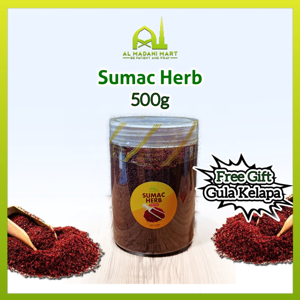 SUMAC Turkey Serbuk Powder Herb (500g) Original Herbs Shopee Malaysia