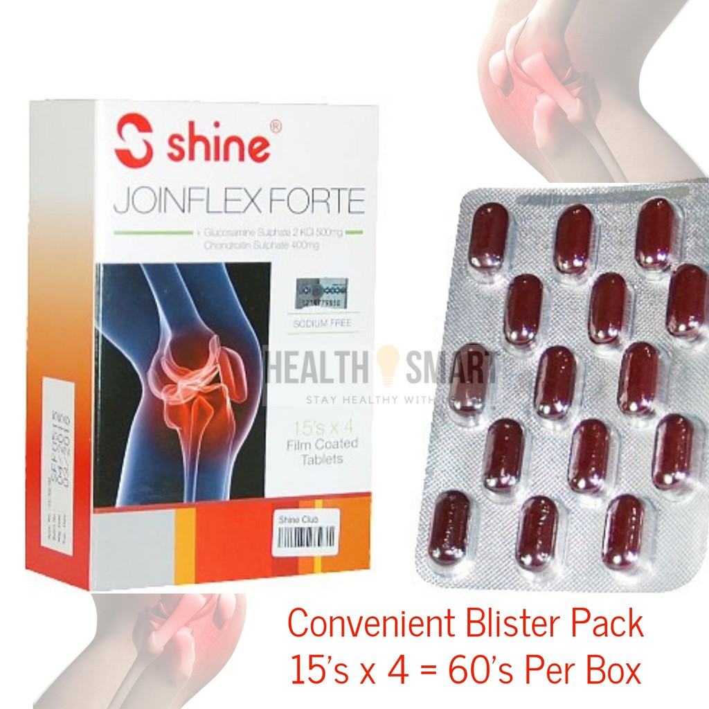 Shine Jointflex Forte Glucosamine [60's] [Exp09/2023] Shopee Malaysia